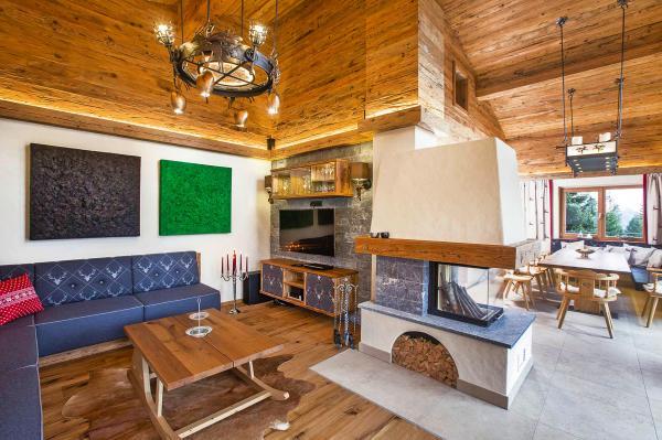 Ferienhaus Österreich Wald im Pinzgau 12 Personen - offener Wohnbereich Ferienhaus Österreich Wald im Pinzgau 12 Personen