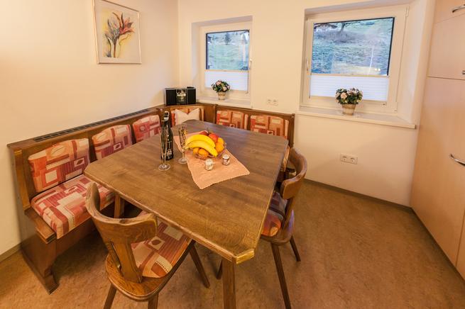Ferienwohnung Österreich Fusch 6 Personen - Küche mit Essbereich Ferienwohnung Österreich Fusch 6 Personen