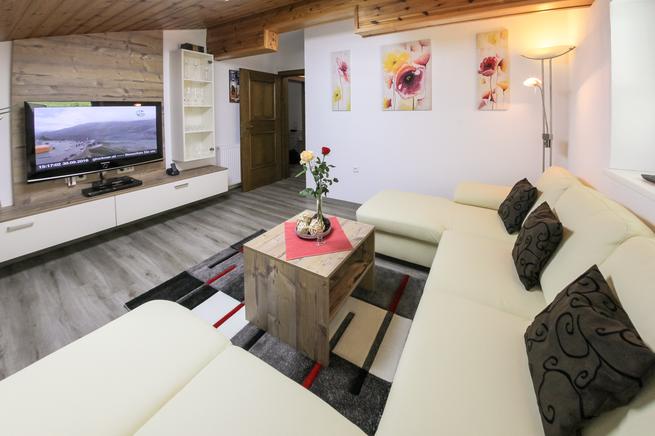 Ferienwohnung Österreich Fusch 6 Personen - Wohnbereich Ferienwohnung Österreich Fusch 6 Personen