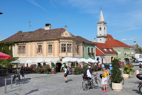 Radwege Österreich - Rust ist eine typische Weinbaugemeinde im Burgenland Radwege Österreich